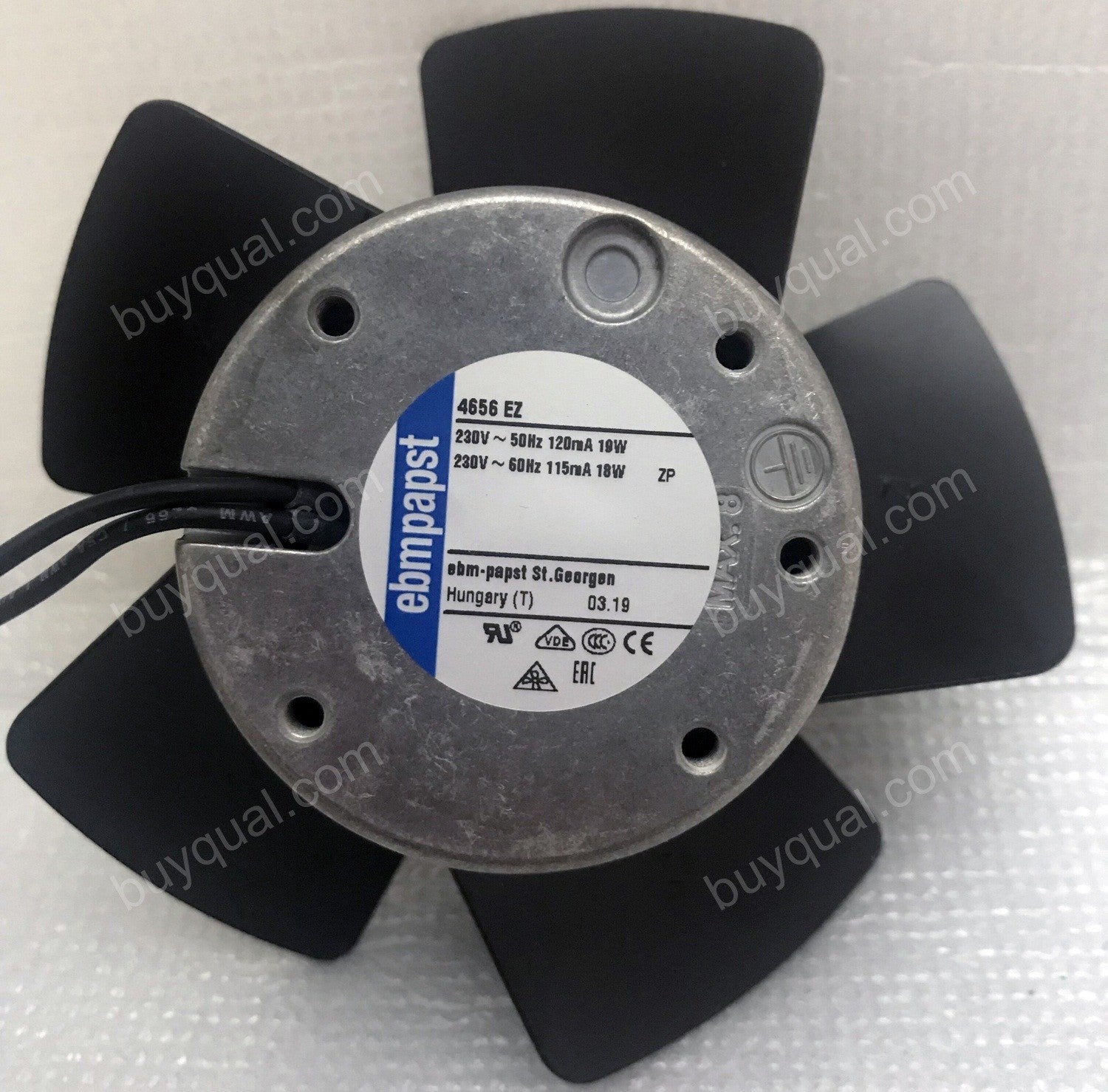 Ebmpapst 4656EZ 4656EA 230V 115/120mA 18/19W 2wires Cooling Fan - Original New Ebmpapst 4656EZ 4656EA 230V 115/120mA 18/19W 2wires Cooling Fan - Original New